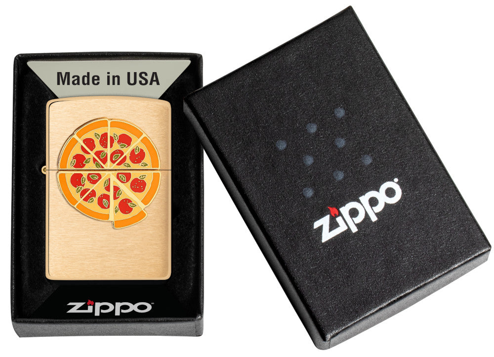 Foodie Pizza-embleem