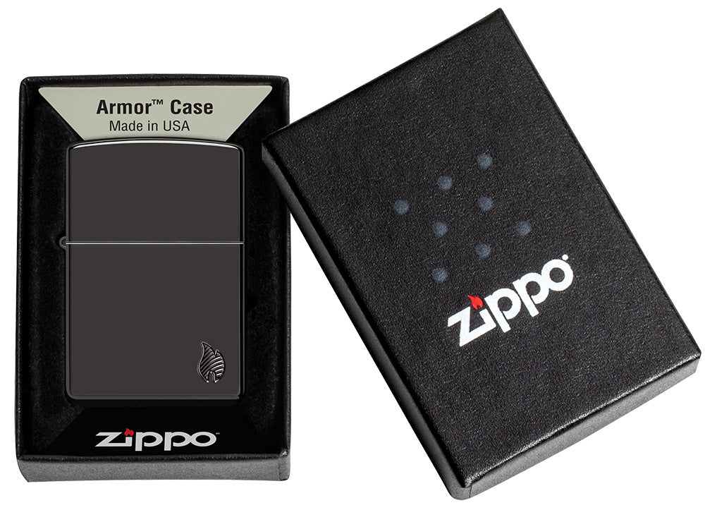 Armor® High Polish Black vlam design