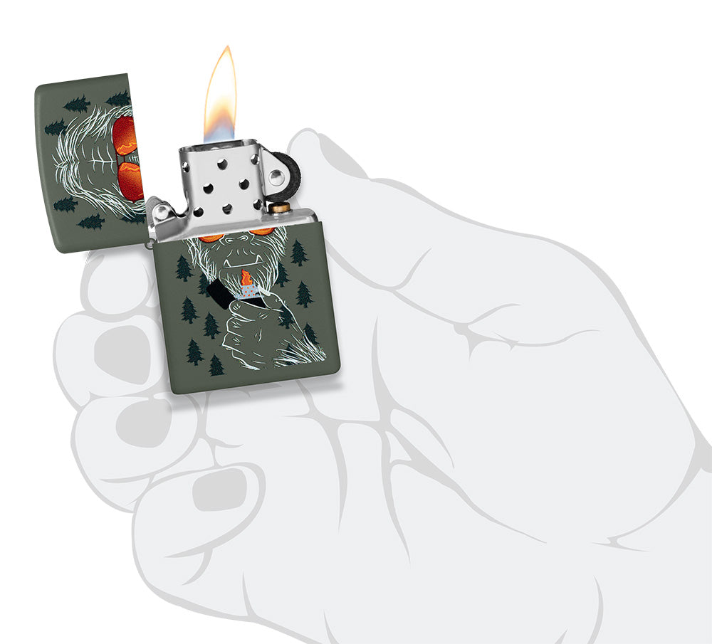 Zippo Bigfoot-design