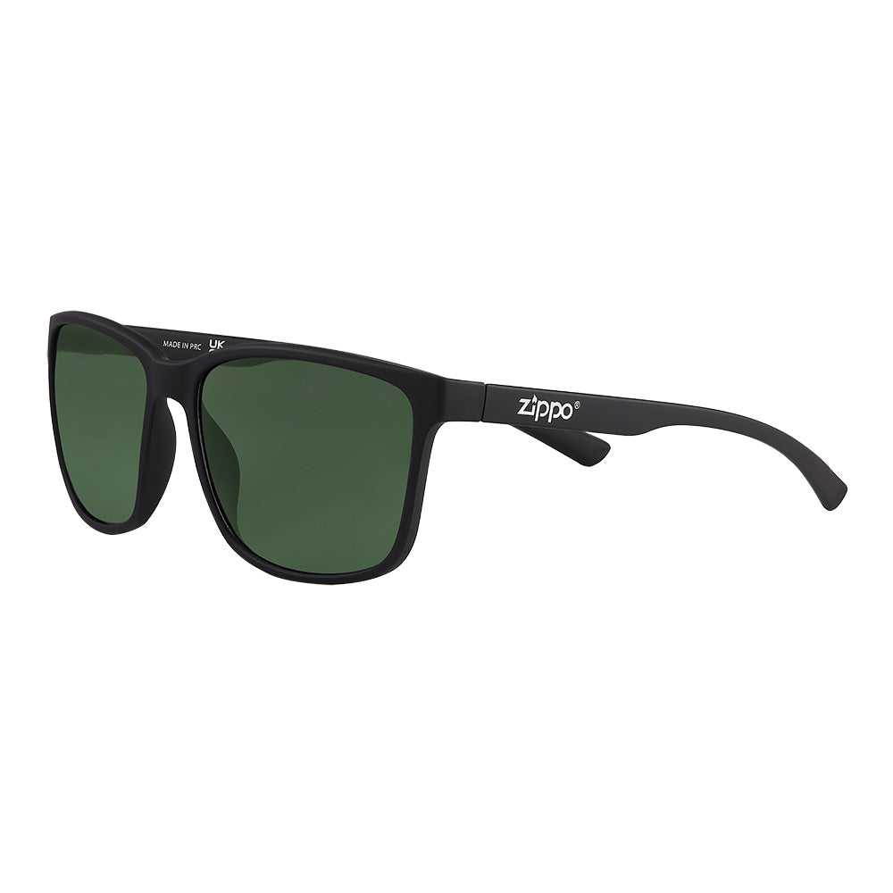 Soft-touch slanke zonnebril