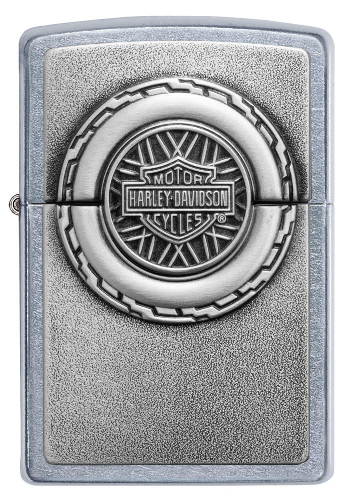 Harley-Davidson® Engine Surprise Emblem Street Chrome Lighter