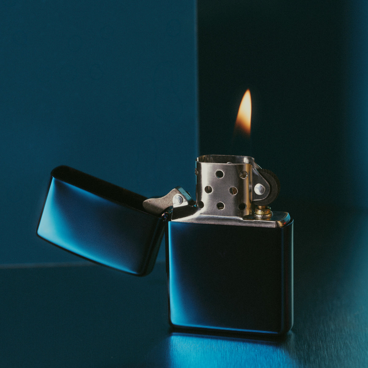 High Polish Blue - Gravure - Chrome