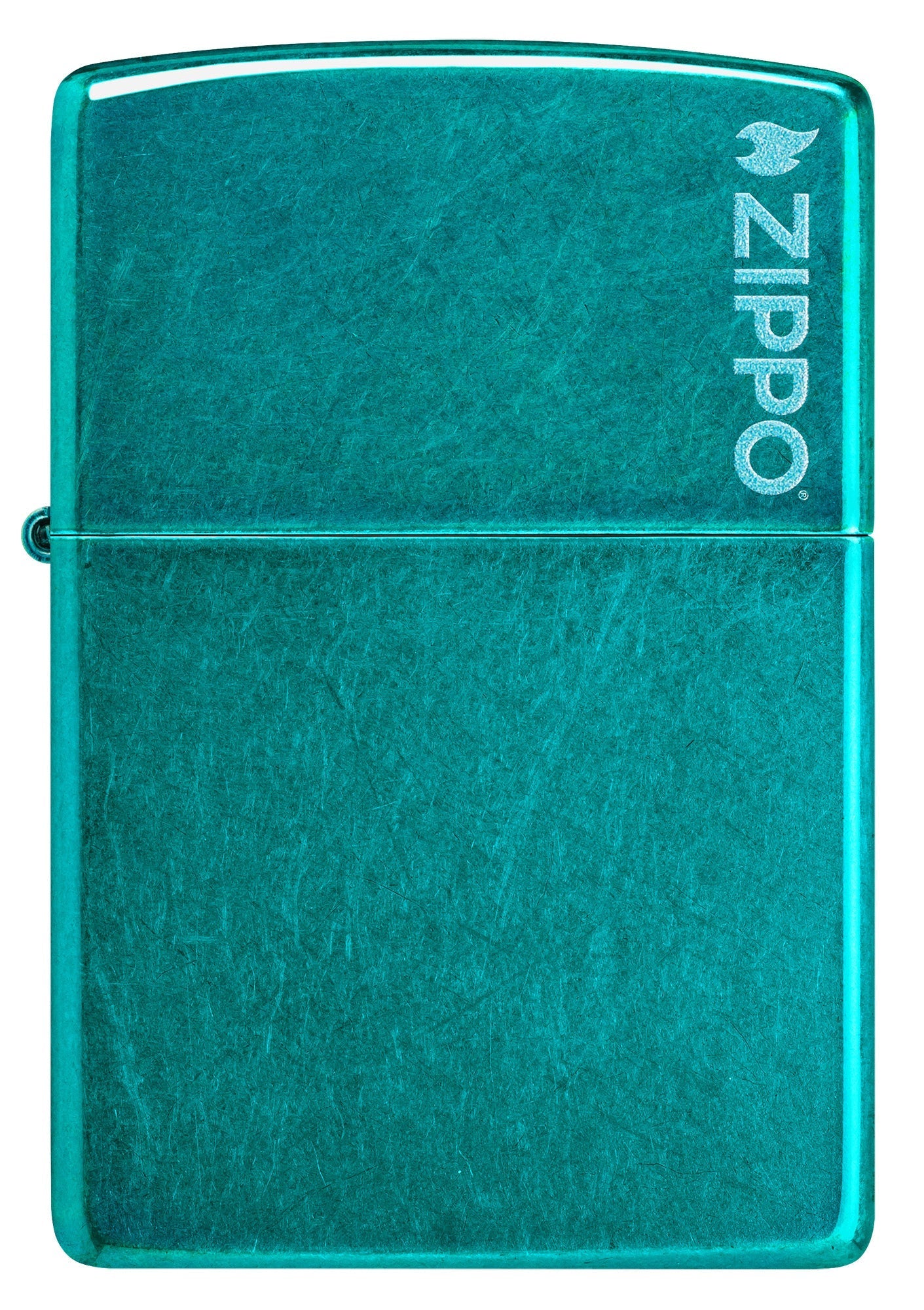 Klassieke Candy Teal met Zippo-logo