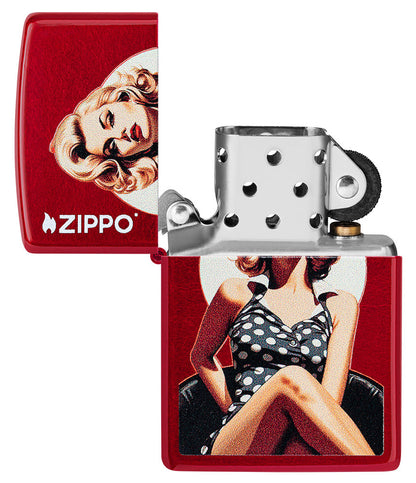 Polkadot pin-up