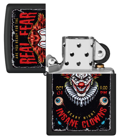 Ontwerp van een waanzinnige clown