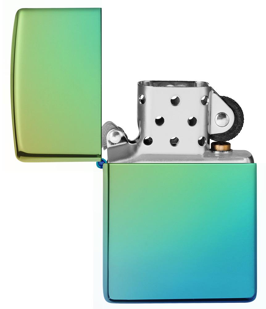 Classic High Polish Teal - Gravure - Chrome