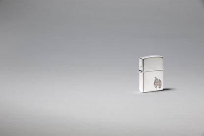 Sterling Silver Flame Emblem