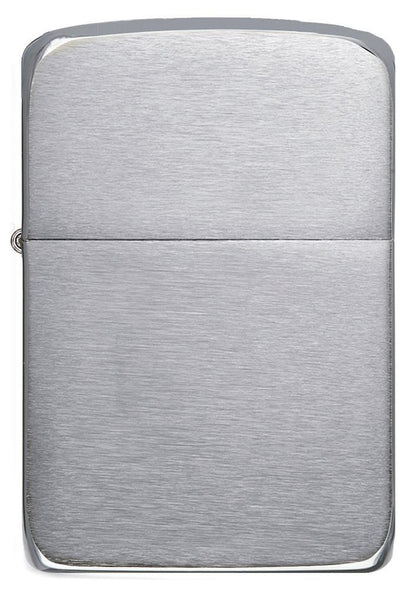 Zippo Aansteker 1941 Replica vooraanzicht in geborsteld chroom look