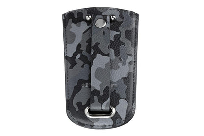 Zippo sleutelzakje leer camouflagepatroon grijs